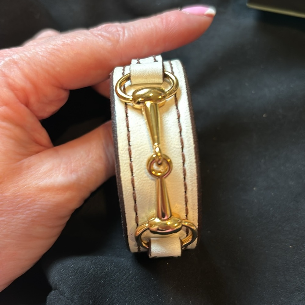 Leather bracelet!! Two adjustments!  So cute!